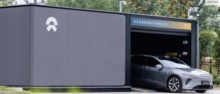 Nio mění pravidla elektromobility. Baterii vymění za méně než dvě minuty a obslouží až 500 aut denně