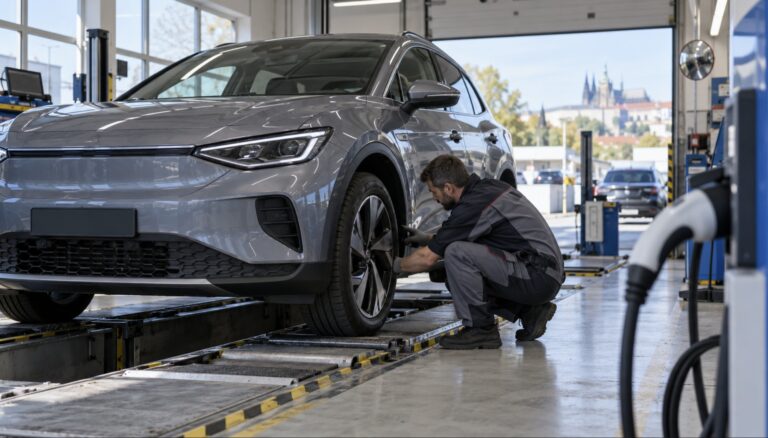 Elektromobily s vysokým nájezdem procházejí STK častěji než auta se spalovacím motorem