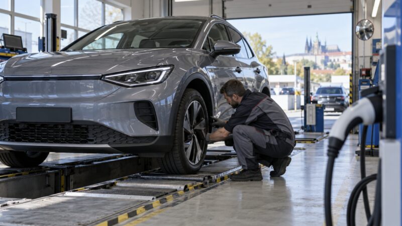 Elektromobily s vysokým nájezdem procházejí STK častěji než auta se spalovacím motorem